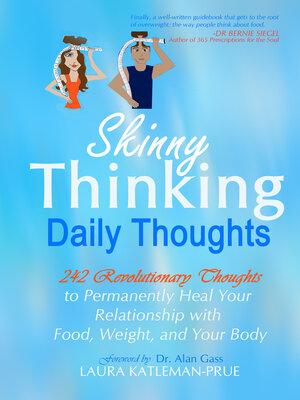 cover image of Skinny Thinking Daily Thoughts